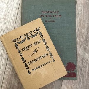 Unique Wedding/ Anniversary Gift ... HIS & HERS Antique/Vintage Books